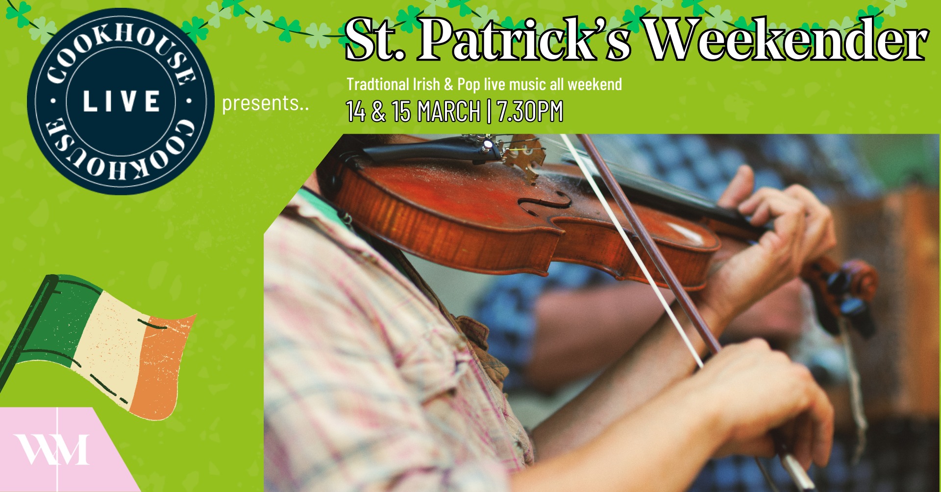 St. Patrick’s Day Weekender