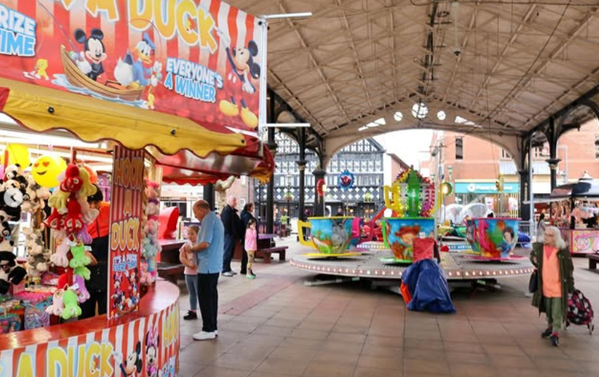 Easter Break in Time Square Warrington