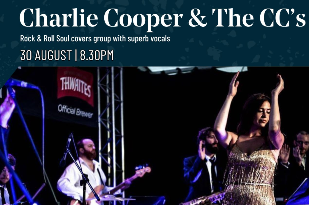 COOKHOUSE LIVE presents: Charlie Cooper & The CC's