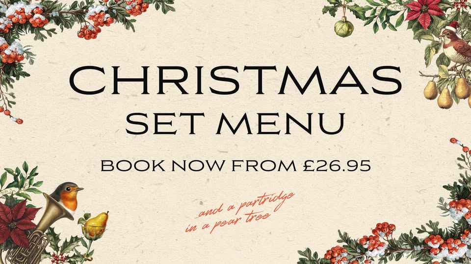 The Botanist Christmas Menu