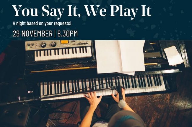 COOKHOUSE LIVE Presents: You Say It, We Play It